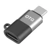 Puluz 8-Pin σε USB-C OTG αντάπτορας (μαύρο)