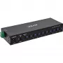 DELOCK InLine® USB 3.2 Gen.1 Industrial Hub, USB-C, 10-Port, με τροφοδοτικό