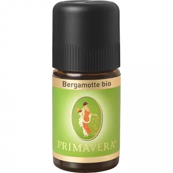 PRIMAVERA Bio αιθέριο έλαιο περγαμόντο, 5 ml, ψυχρής έκθλιψης, Citrus Bergamia, 100% καθαρή αρωματοθεραπεία