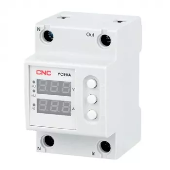 CNC EL240326 Ρελέ παρακολούθησης τάσης και ρεύματος, 63A, 230V AC, ράγα DIN
