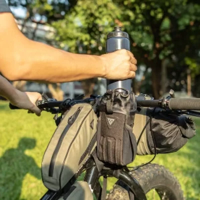Topeak Freeloader Τσάντα τιμονιού 3,1 L μαύρη με βάση QuickClick
