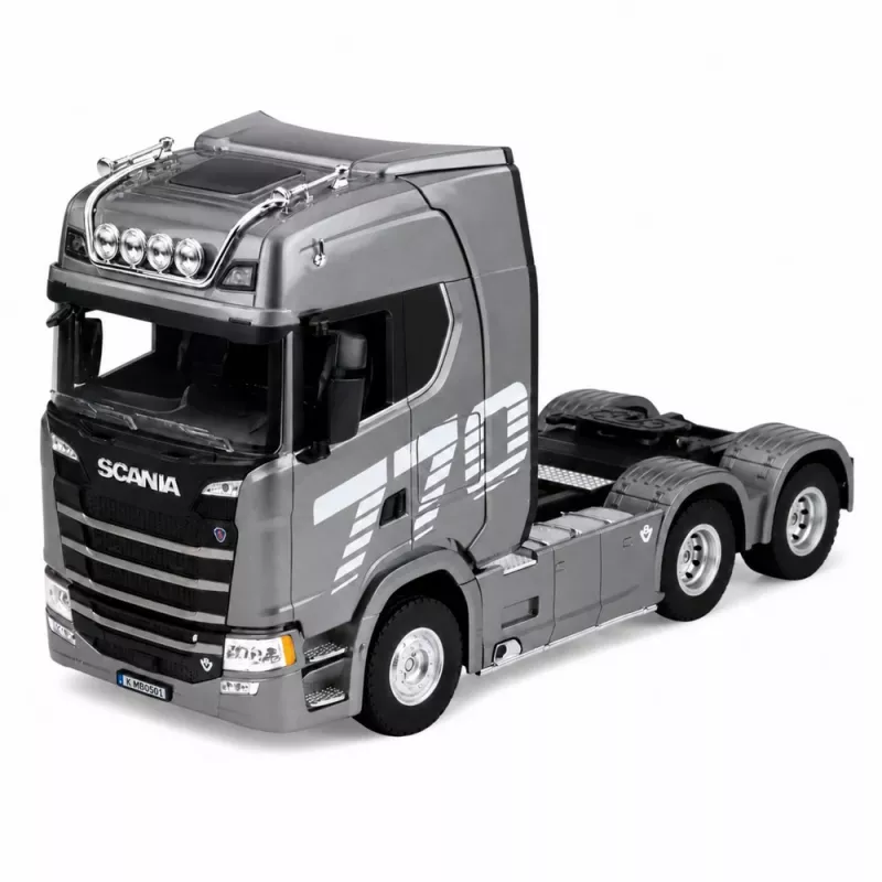 HUINA 32329 Scania 1:18 6-κάναλο RC τράκτορας γκρι ασημί