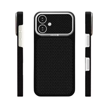 Evelatus Apple iPhone 16 Carbon Premium Edition Θήκη MagSafe μαύρη
