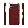 Evelatus Apple iPhone 17 Carbon Premium Edition MagSafe Θήκη Burgundy