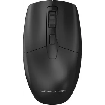LC-Power LC-M722BW Ασύρματο οπτικό ποντίκι, ρυθμιζόμενο DPI, Μαύρο