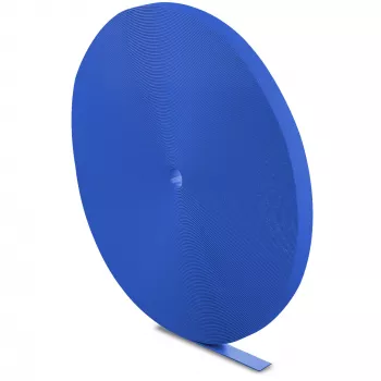 LABEL THE CABLE LTC PRO Ρολό Ταινίας, Αμφίπλευρο Ρολό Velcro, 25 m Μπλε