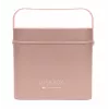 Rio CSBL-EU/1,1 Βαλίτσα Καλλυντικών Large Lush Box – Αλουμινένιο Beauty Box με Πτυσσόμενα Διαμερίσματα & Κλειδαριές, Μαύρο