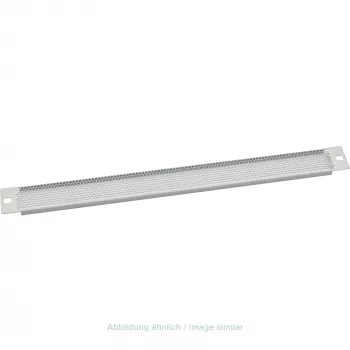Triton RAC-ZP-X41-A1 19 inch 1U Διάτρητο Τυφλό Πάνελ, Γκρι RAL 7035