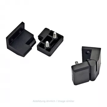 Triton RAX-MS-X21-X1 Plug-in Μεντεσές Πόρτας, Αριστερός, για 19 inch Επιτοίχια και Δάπεδα Racks