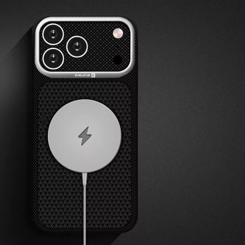 Evelatus Apple iPhone 17 Pro Carbon Premium Edition MagSafe Θήκη Πράσινο