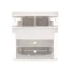 Rio CSSM-EU/1,2 Beauty Box Αποθήκευση καλλυντικών με κεκλιμένα συρτάρια και κλειδαριά