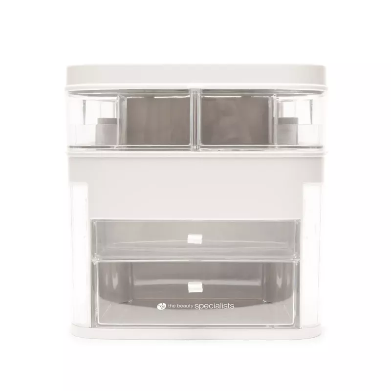 Rio CSSM-EU/1,2 Beauty Box Αποθήκευση καλλυντικών με κεκλιμένα συρτάρια και κλειδαριά