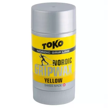 TOKO Carbon GripWax Κίτρινο 25g Κερί λαβής για σκι αντοχής