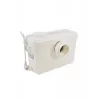 AWTOOLS AW85501 Κάδος 50L με Πεντάλ από Ανοξείδωτο Χάλυβα, Ασημί