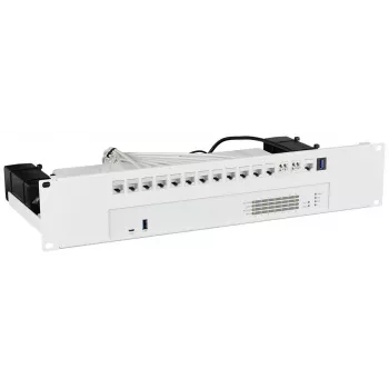Rackmount IT Σετ τοποθέτησης σε ράγα 1U για Sophos XGS 87/107/116/126/136, Μαύρο