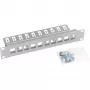 Triton RAC-PP-X03-C1 10-Port 1U Blank Keystone Patchpanel, γκρι