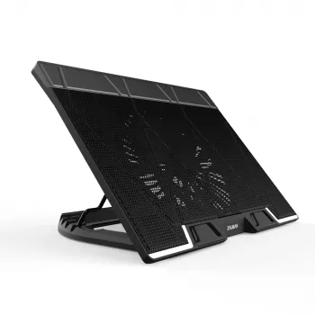 Zalman ZM-NS3000 17 ιντσών 200mm ανεμιστήρας λευκό LED βάση ψύξης laptop