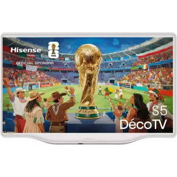 Hisense 43S5DQ 43 inch 4K UHD DLED Smart TV με VIDAA U6, Dolby Vision, HDR10, DTS Virtual:X, Game Mode, φωνητικό έλεγχο, 3 HDMI, 2 USB, Wi-Fi, Bluetooth