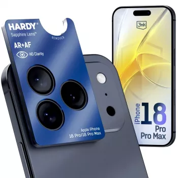 3MK PROTECTION Apple iPhone 18 Pro / 18 Pro Max - 3mk Hardy Σαπφείρινος φακός