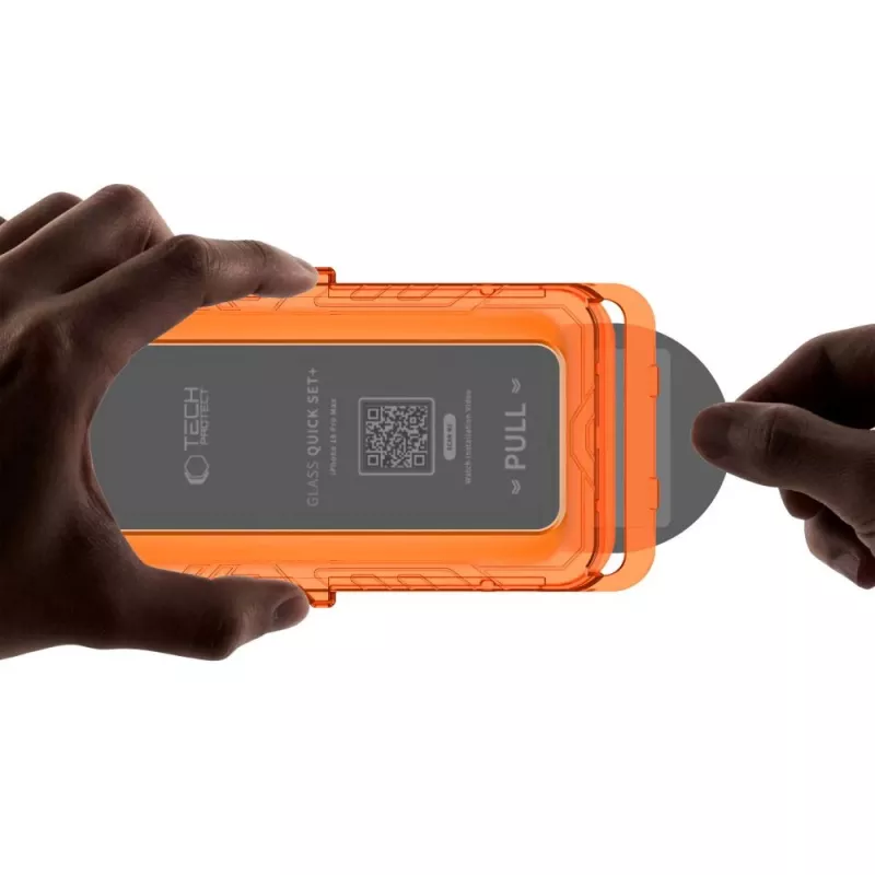 Tech-Protect Quick Set Spy+ Privacy Γυάλινη προστασία οθόνης 2 τεμ. για iPhone 18 Pro
