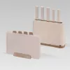 MEO MR-1412-BEIGE MAESTRO Σετ μαχαιριών και σανίδας κοπής