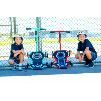 EzyRoller Drifter X drift kart με κίνηση ποδιών για παιδιά από 4-12+, κόκκινο