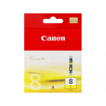 Canon CLI-8Y - 0623B006 - Μελάνι κίτρινο - για PIXMA iP3500, iP4500, iP5300, MP510, MP520, MP610, MP960, MP970, MX700, MX850, Pro9000