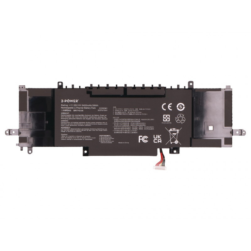 2-Power Κύρια μπαταρία - Μπαταρία - 3.400 mAh (2P-0B200-03420200)