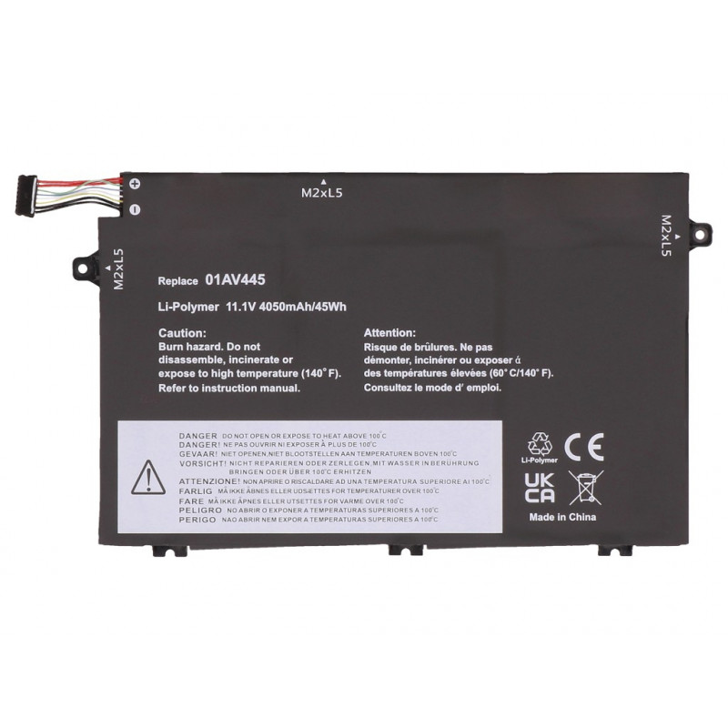 2-Power Κύρια συσκευασία μπαταρίας Lenovo ThinkPad R480 - Μπαταρία - 45 mAh (2P-01AV445)