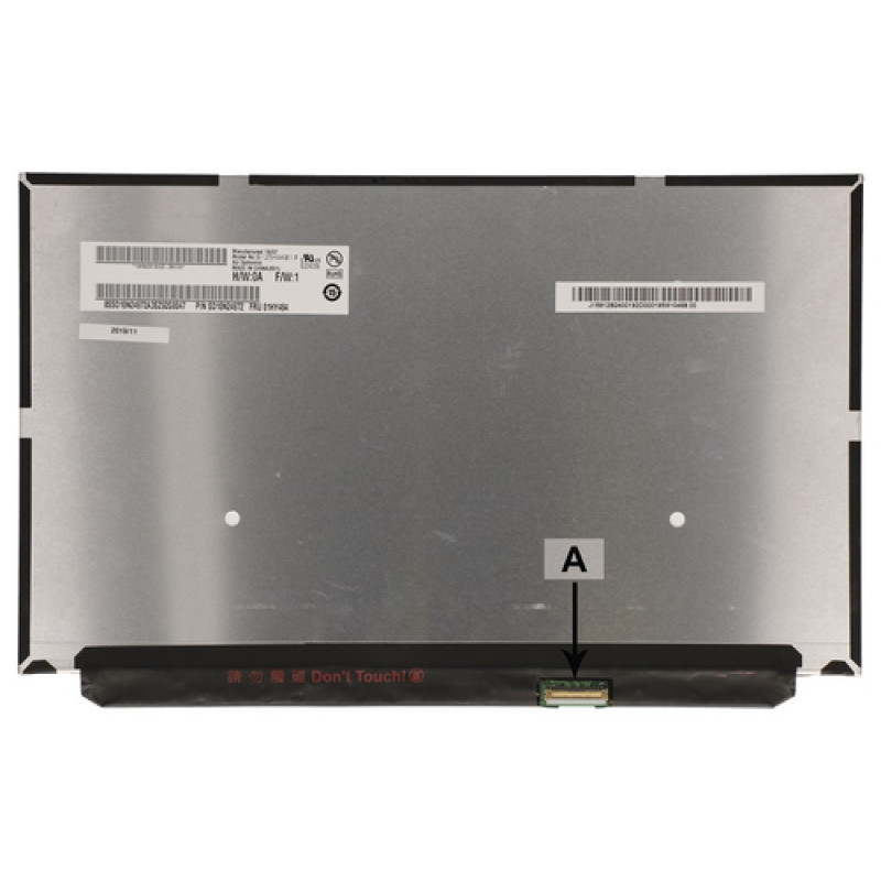 2-power 12,5 ίντσες 1920x1080 FHD AG Emb Touch (2P-02DL821)