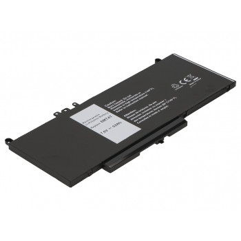 2-power Κύρια μπαταρία 44Wh Dell Latitude E5470 - Μπαταρία - 44 mAh (2P-451-BBLL)