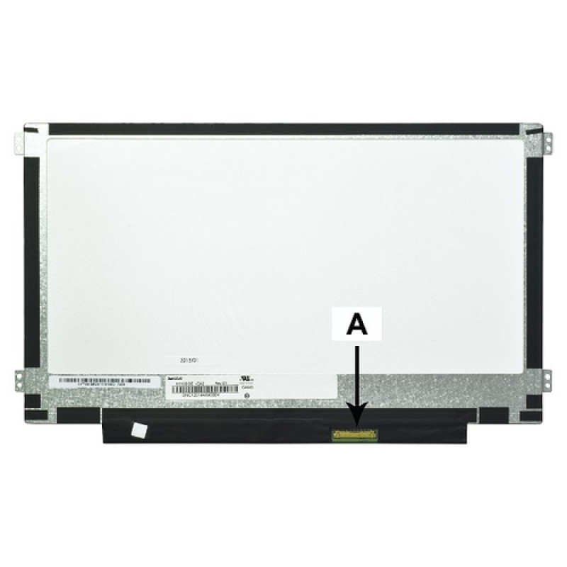 2-power 11.6 ίντσες 1366x768 HD LED ματ eDP L/R (2P-1R4F6)