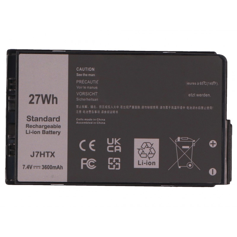 2-Power Κύρια μπαταρία Dell Latitude 12 7212 - Μπαταρία - 3.600 mAh (2P-2JT7D)