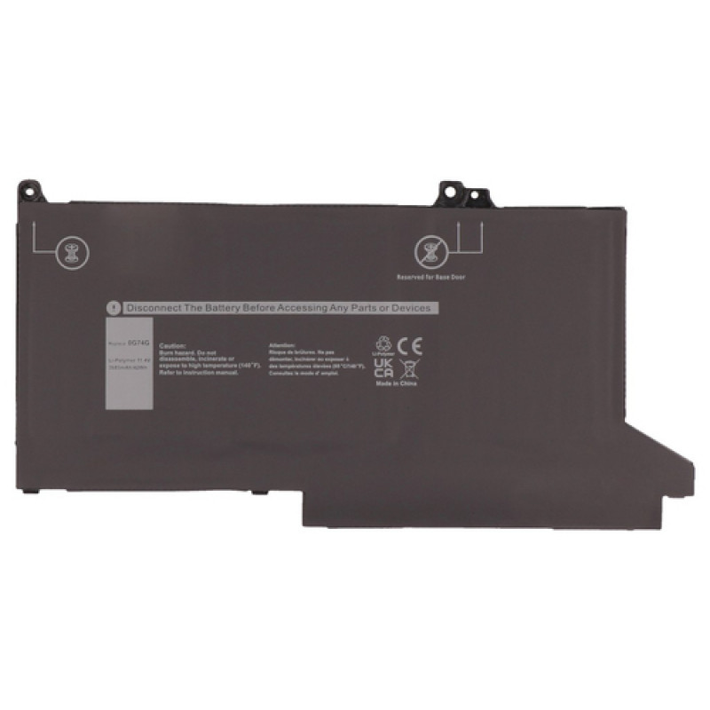 2-Power Hauptakku Dell Latitude 13 5300 7300 - Μπαταρία - 42 Wh (2P-451-BCMD)