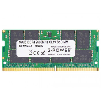 2-power 2P-4X70R38791 - 16 GB - 1 x 16 GB - DDR4 - 2666 MHz - 260-pin SO-DIMM