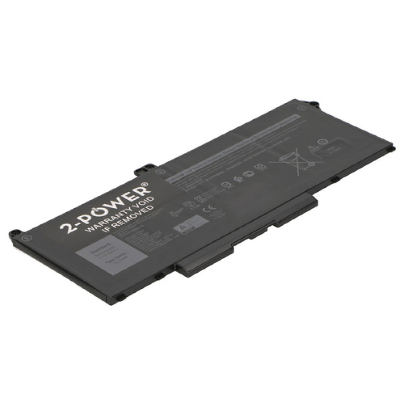 2-power Dell Latitude 5420 Κύρια συσκευασία μπαταρίας - Μπαταρία - 45 mAh (2P-75X16)