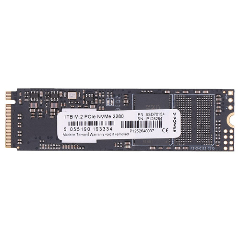 SSD 2-Power 1 TB M.2 2280 PCIe 3.0 x4 NVMe, εσωτερικός (2P-5SS1F20645)