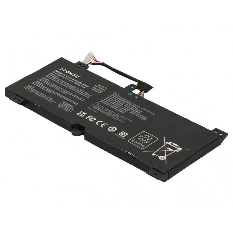 2-power Hauptakku-Pack - Μπαταρία - 52 mAh (2P-C41N1731)