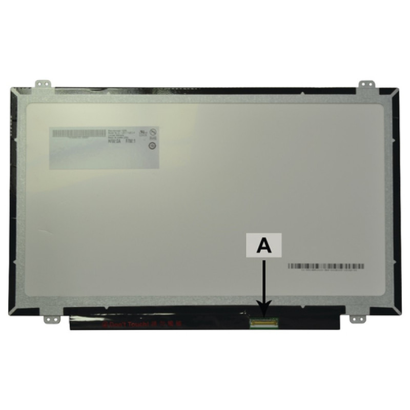 2-power 14,0 inch 1366x768 HD Γυαλιστερή Με Βάσεις (2P-B140XTN02.4)