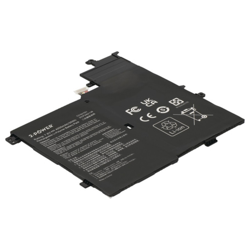 2-power Κύρια συσκευασία μπαταρίας Asus V406UA - Μπαταρία - 4.000 mAh (2P-C21N1701)