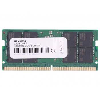 2-power CL40 SoDIMM - 32 GB - DDR5 (2P-KCP548SD8-32)