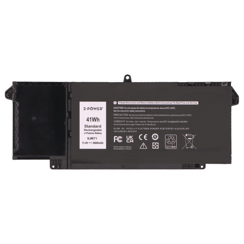 2-power κύρια συσκευασία μπαταρίας Dell Latitude 5320 - Μπαταρία - 41 mAh (2P-GH5Y5)