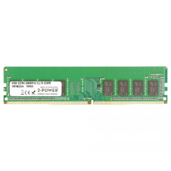 2-power 2P-KVR26N19S6/4 - 4 GB - 1 x 4 GB - DDR4 - 2666 MHz