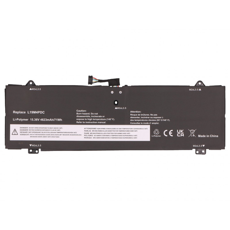 2-Power Κύρια συσκευασία μπαταρίας - Μπαταρία - 71 mAh (2P-L19M4PDC)