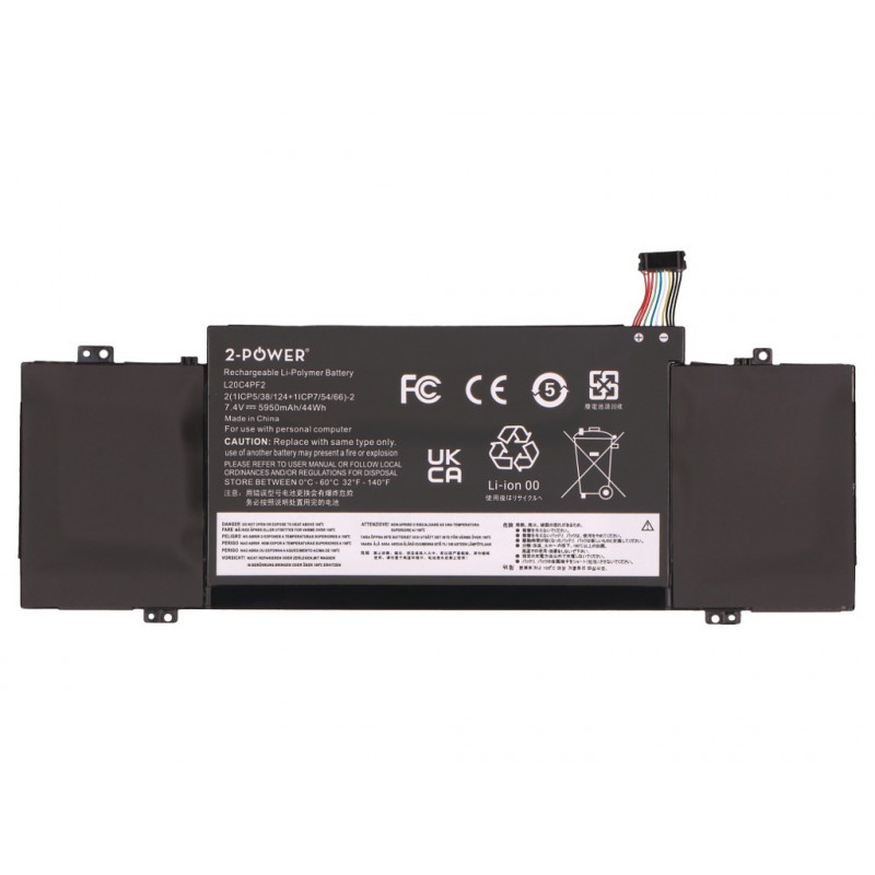 2-Power Κύρια συσκευασία μπαταρίας - Μπαταρία - 44 mAh (2P-L20C4PF2)