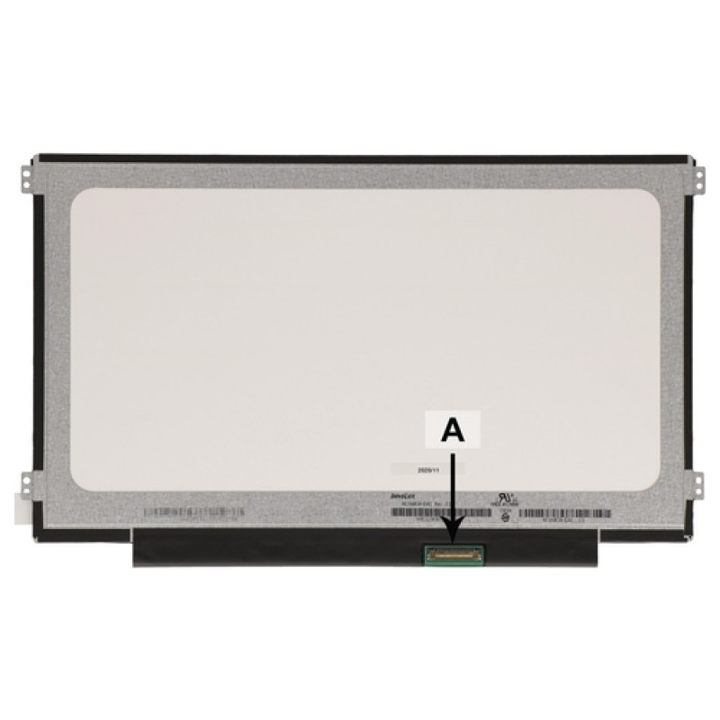 2-Power 11,6 inch HD IPS Ματ με αριστερές/δεξιές γλωττίδες στήριξης (2P-NV116WHM-N41)