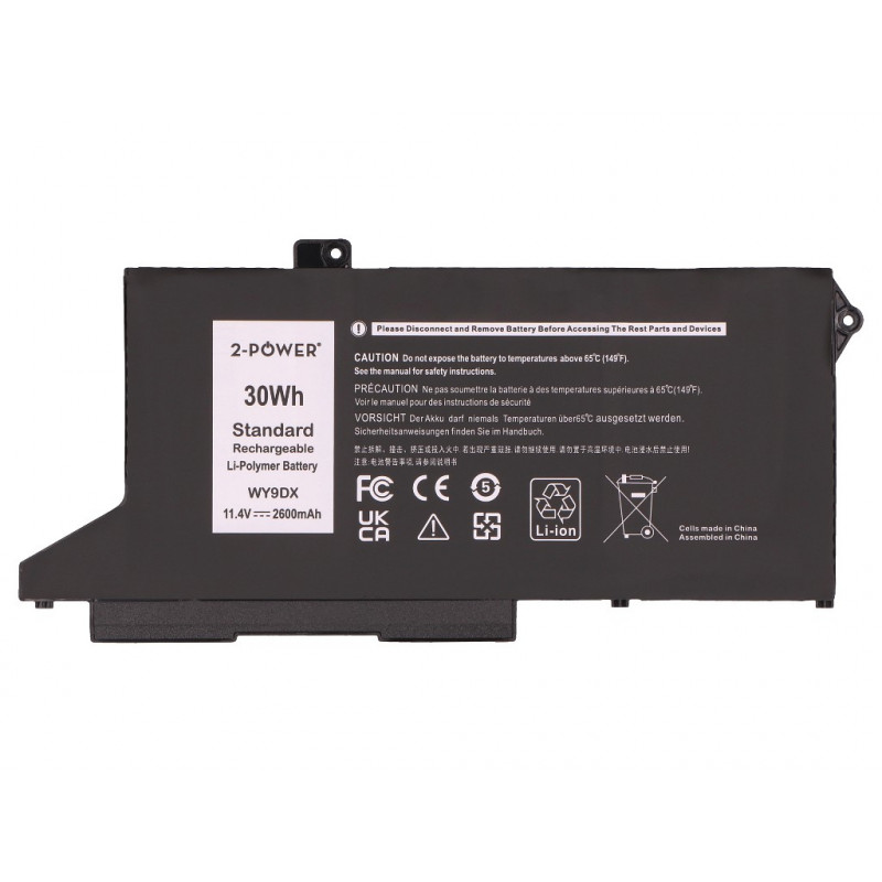 2-power Πακέτο κύριας μπαταρίας - Μπαταρία - 2.600 mAh (2P-R89GC)