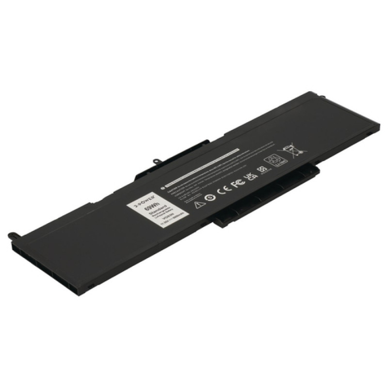 2-Power Κύρια μπαταρία Dell Precision 3520 - Μπαταρία - 69 mAh (2P-NY5PG)