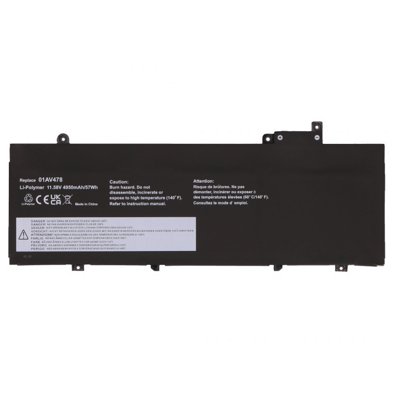 2-power Κύρια συσκευασία μπαταρίας Lenovo ThinkPad T480s 20L7 - Μπαταρία - 44 Wh (2P-SB10K97622)