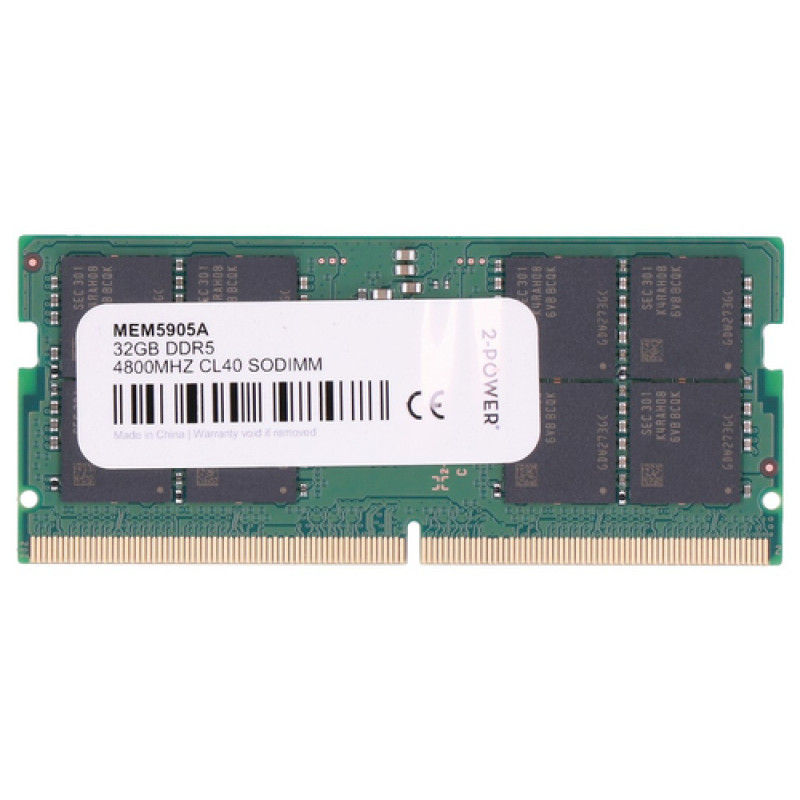 2-power CL40 SoDIMM - 32 GB - DDR5 (2P-SNPR62CWC/32G)